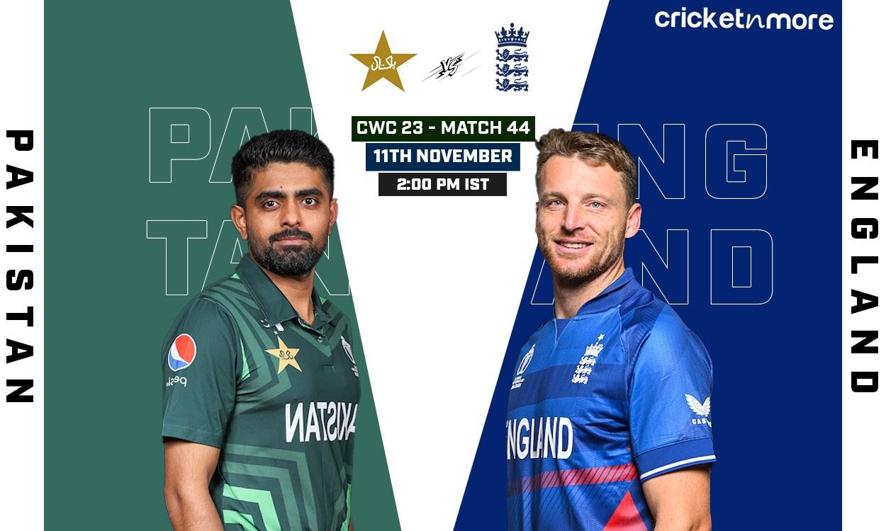 Pakistan vs England, World Cup 2023 Live Updates On Cricketnmore