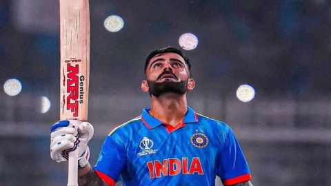 Virat Kohli need 3 runs to surpass Ricky Ponting and become the second leading run scorer in ODI Wor