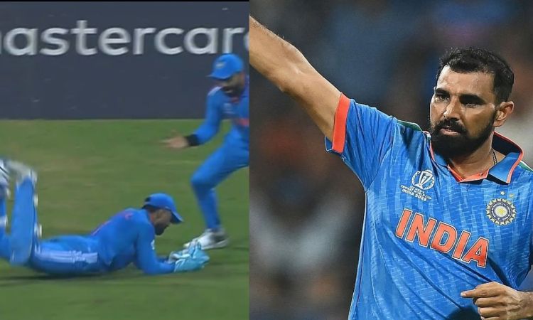 World Cup 2023: शमी की गेंद पर राहुल ने कॉनवे का पकड़ा हैरतअंगेज कैच, देखें Video