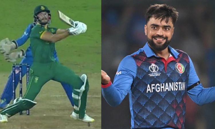 World Cup 2023: राशिद ने दिखाया अपनी स्पिन का जादू, इस तरह मार्करम को बनाया अपना शिकार, देखें Video