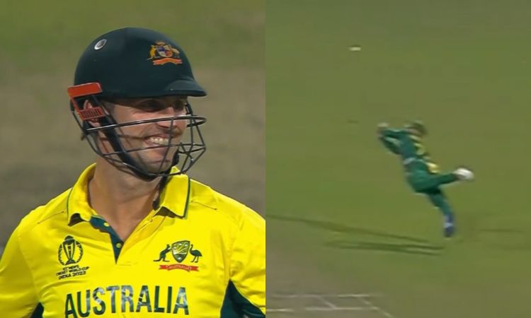 World Cup 2023: डुसेन बने सुपरमैन, हवा में छलांग लगाते हुए मार्श का पकड़ा अद्भुत  कैच, देखें Video