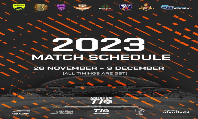 Abu Dhabi T10: Deccan Gladiators to play New York Strikers in season 7 opener on Nov 28