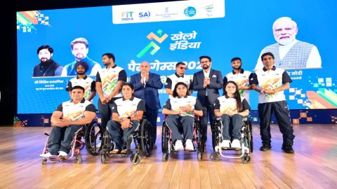 Anurag Thakur launches Khelo India Para Games 2023 mascot