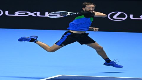 ATP Finals: Medvedev tops Rublev in straight sets