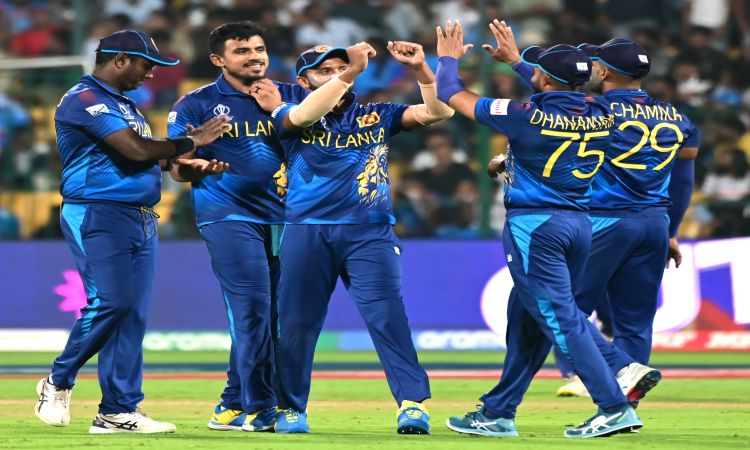 Bengaluru: ICC Men's Cricket World Cup match between New Zealand and Sri Lanka