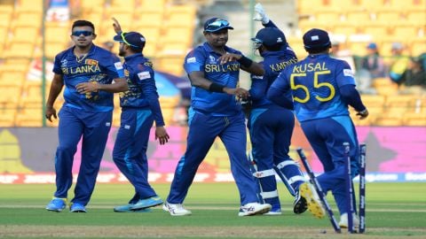 Bengaluru: ICC Men's Cricket World Cup match between Sri Lanka and England