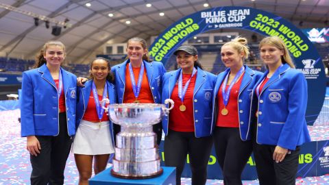 Canada win singles duels to claim Billie Jean King Cup