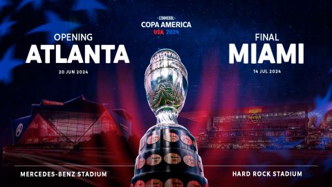 CONMEBOL announces venues for opening and final matches of Copa America 2024