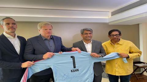 German football legend Oliver Kahn arrives in India on Tuesday