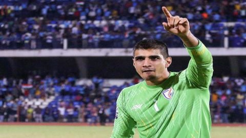 Gurpreet Singh Sandhu: The canopy in the 2019 Qatar desert storm during World Cup Qualifiers