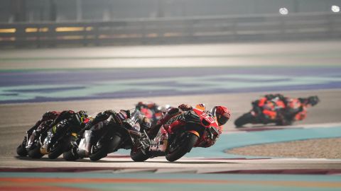 Hard knocks and complications for Repsol Honda team in Qatar