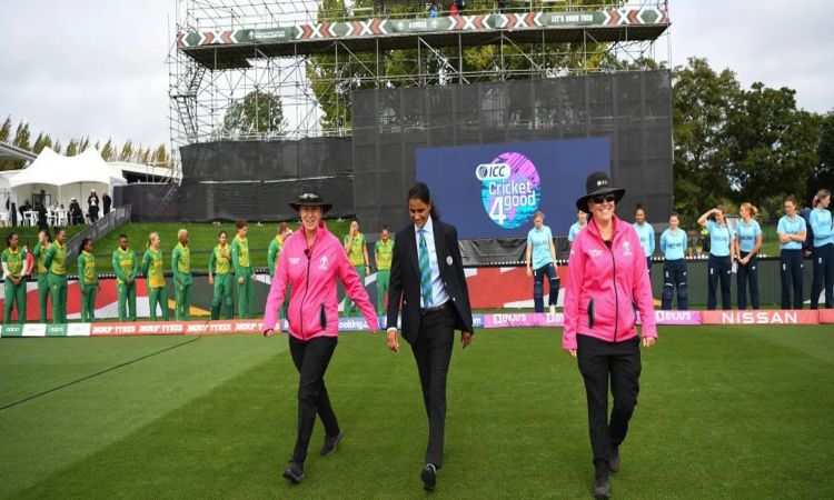 ICC announces landmark equal match-day pay for female match officials