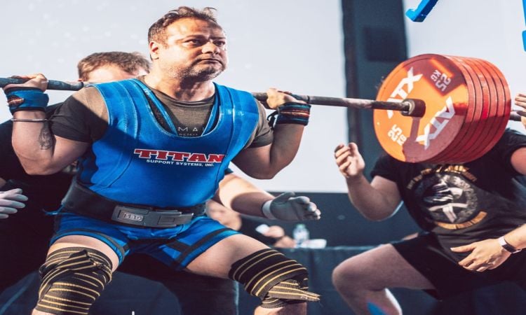 Indian powerlifter sets new world record in Masters' event