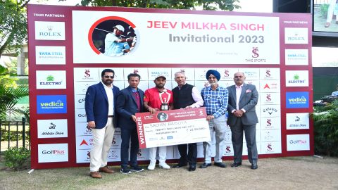 Jeev Milkha Invitational: Sachin Baisoya's flawless final round of 67 helps him win title