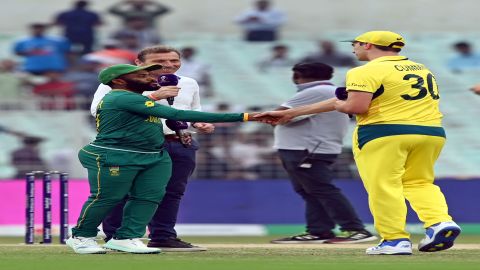 Kolkata: ICC Men's Cricket World Cup second semifinal match between Australia and South Africa