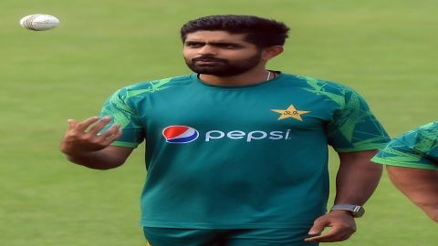 Kolkata: Pakistan players during a practice session ahead of their ICC Men's Cricket World Cup 2023 