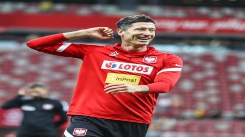 Lewandowski denies rift with Barcelona teammate Yamal