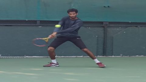 Men's ITF 25K event: Siddharth fights his way into last eight; Ramkumar through to quarters