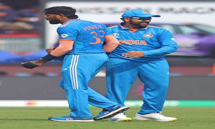 Men's ODI WC: 'Hardik Pandya is progressing well', says Rohit Sharma ahead of match against Sri Lank