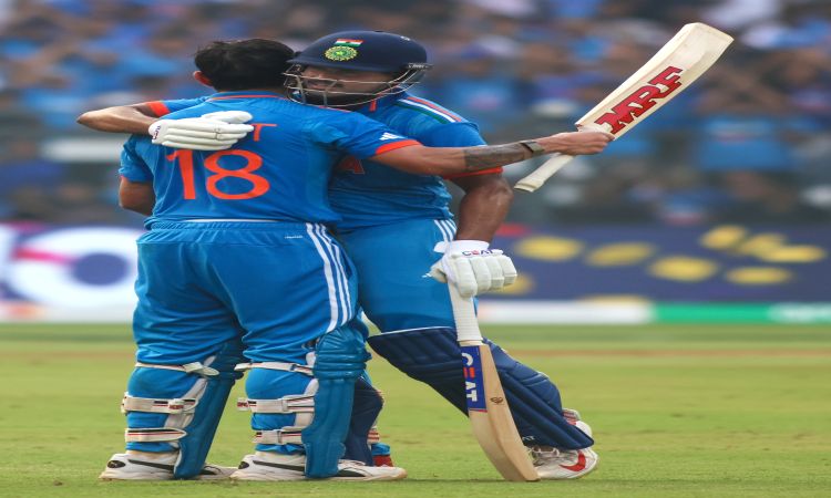 Men's ODI WC: Kohli blasts 50th ton; Iyer second in a row as India reach 397/4 against New Zealand