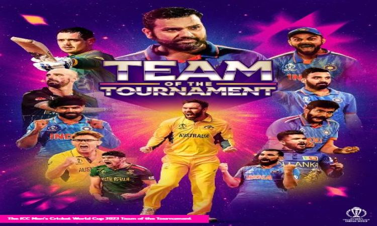 Men’s ODI WC: Rohit, Kohli, Shami, Rahul, Jadeja, Bumrah included in Team of the Tournament