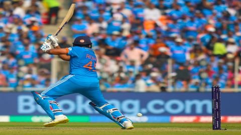 Men's ODI WC: Rohit surpasses Gayle's record for most sixes against a single opponent