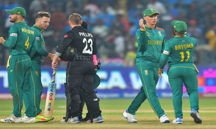 Men's ODI WC: South Africa dominates New Zealand for massive 190-run win