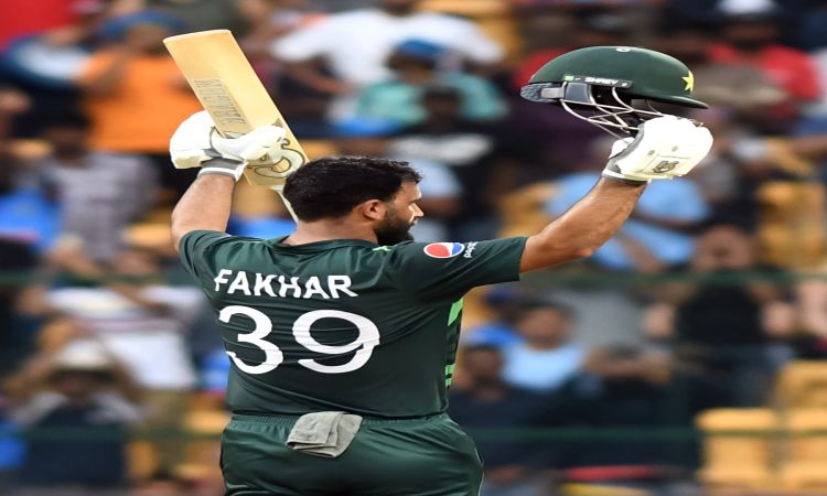 Men's ODI World Cup: Fakhar Zaman slams fastest ODI World Cup century for Pakistan