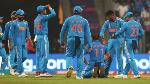 Mumbai: The ICC Men's Cricket World Cup match between India and Sri Lanka