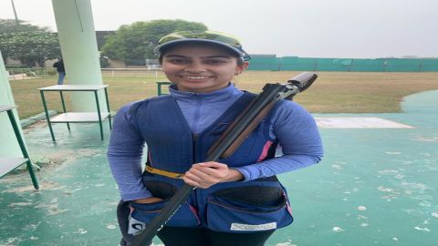 National Shooting C'ship: Ganemat and Angad win skeet mixed team title 