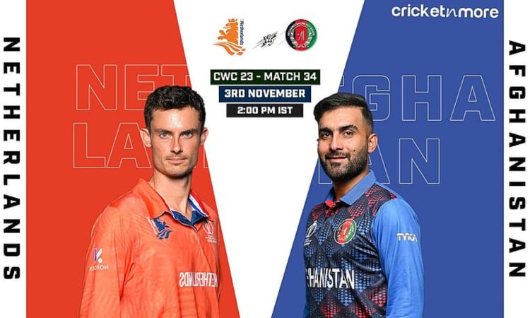 NED vs AFG: Dream11 Prediction Today Match 34, ICC Cricket World Cup 2023