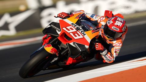 Ninth to third, Marquez takes hard-fought final Sprint podium with Honda team