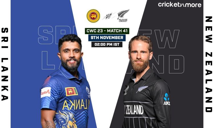 NZ vs SL: Dream11 Prediction Today Match 41, ICC Cricket World Cup 2023