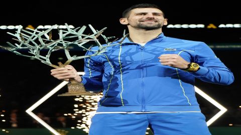 Paris Masters: Djokovic beats Dimitrov for 40th Masters 1000 title