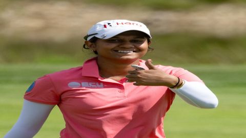 Pranavi Urs lead by two at the end of first day Pre-Qualifier-Asia