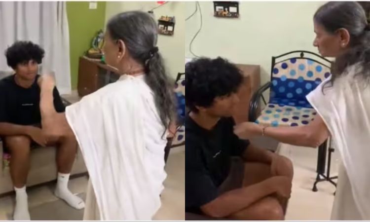 VIDEO: रचिन रविंद्र की दादी ने जीता दिल, कुछ ऐसे उतारी पोते की नजर