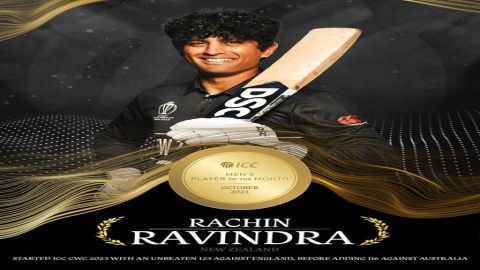 Rachin Ravindra, Hayley Matthews crowned ICC Players of the Month for October 2023