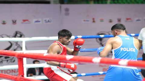 Sachin & Sagar shine on day two of the 7th National Boxing Championships