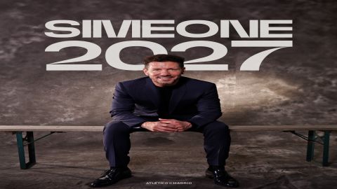 Simeone signs new Atletico deal until 2027