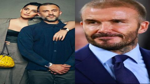 Sonam Kapoor, Anand Ahuja to host football legend David Beckham in India