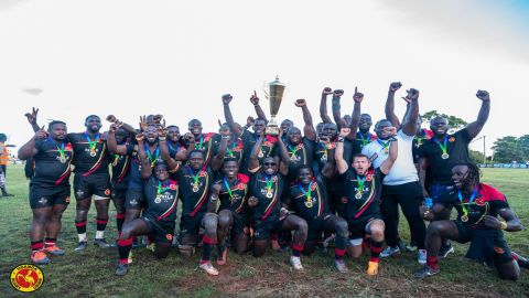 Uganda beat arch-rivals Kenya to win Victoria Rugby Cup