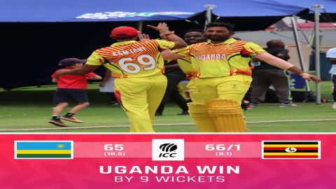 Uganda secure historic qualification for 2024 Men’s T20 World Cup as Zimbabwe miss out