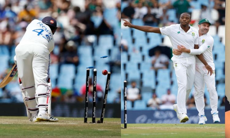 1st Test: दूसरी पारी में कागिसो रबाडा ने दिखाया अपनी रफ्तार का कहर, इस तरह रोहित को किया 0 पर आउट, द