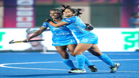 5 Nations Tournament: Indian Women’s Hockey secure 2-1 victory over Ireland  