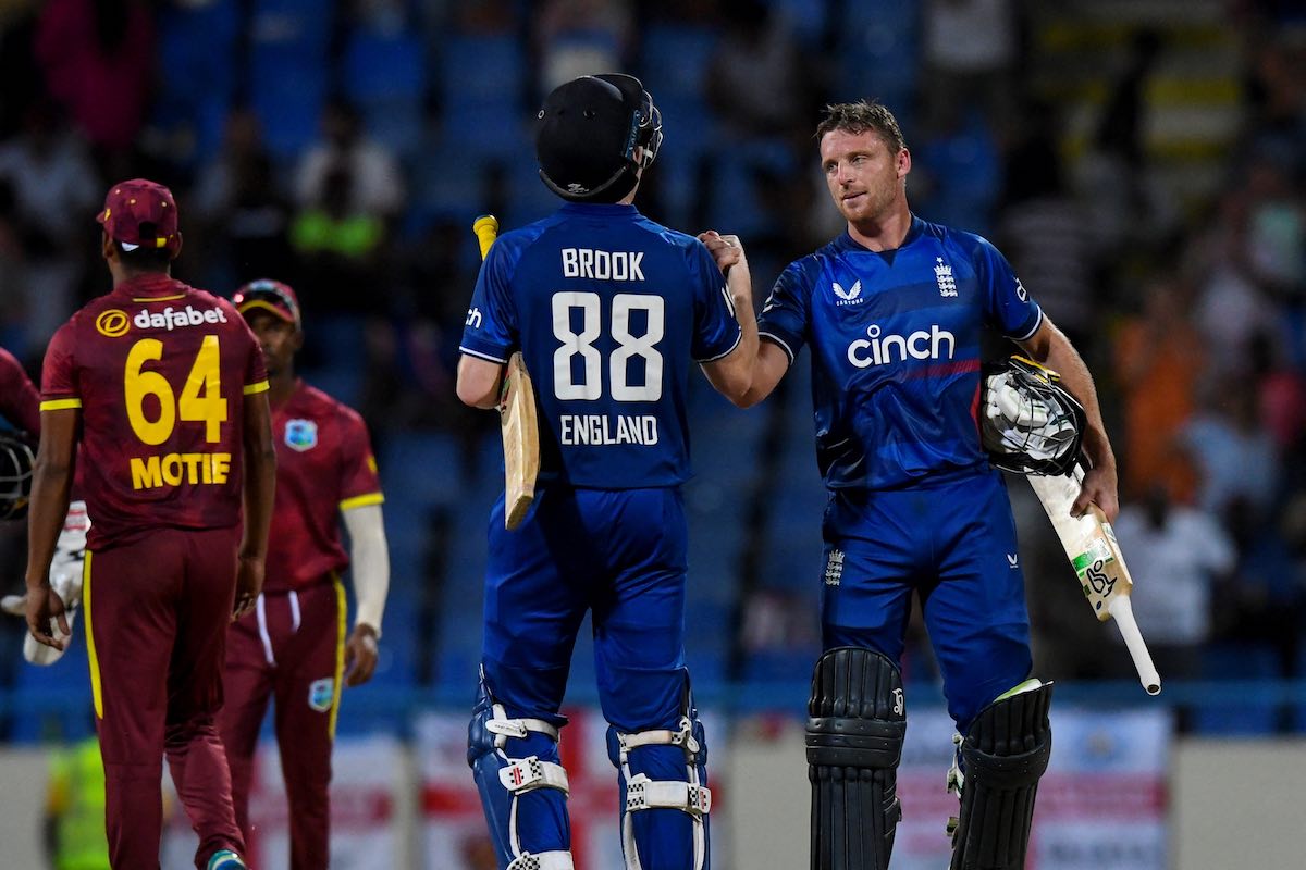 West Indies vs England ODI 3rd ODI Live Score at Sir Vivian Richards