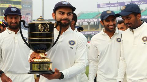 Mahatma Gandhi Nelson Mandela jail rods for India vs South Africa Test Series trophy