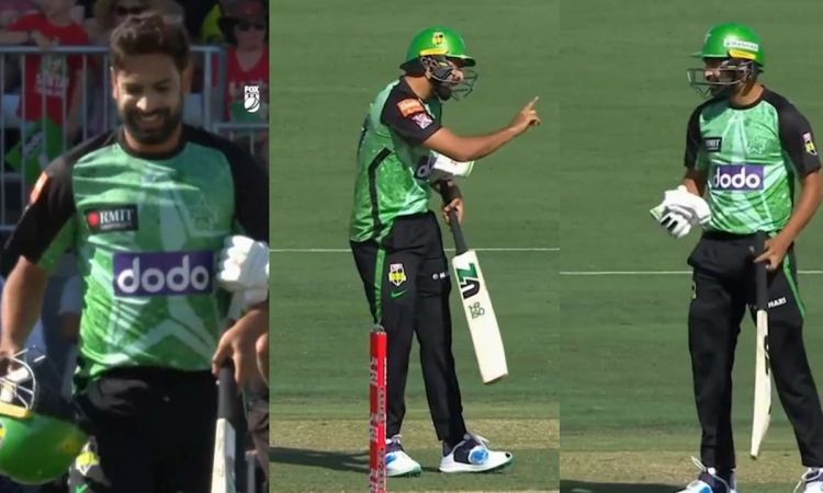 Haris Rauf Comes Out To Bat Without Pads During Big Bash League Match Watch Video