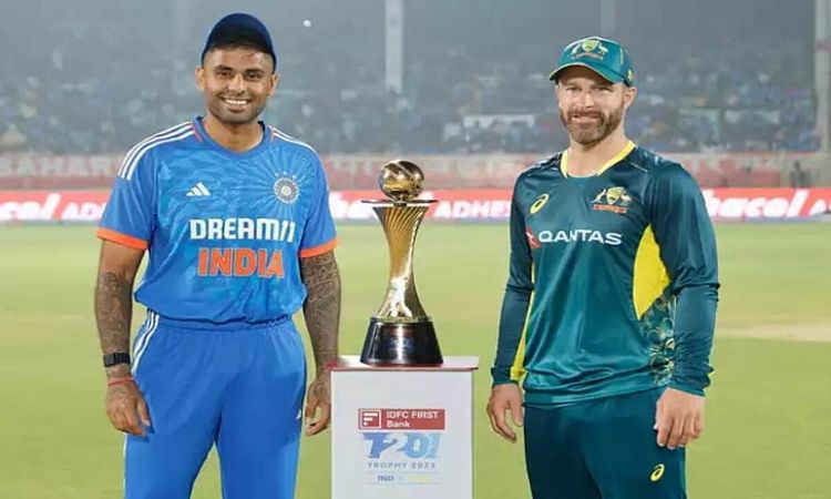 IND vs AUS, 4th T20I: டாஸ் வென்றுள்ள ஆஸ்திரேலிய அணி பந்துவீச்சு!