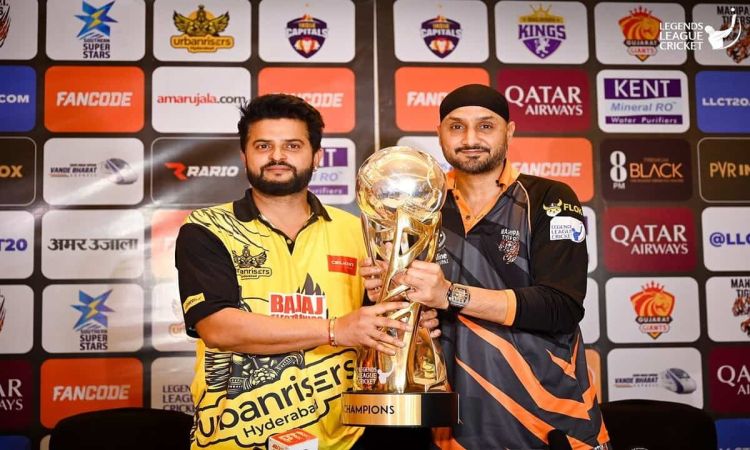 Legends League Cricket 2023: मणिपाल टाइगर्स ने फाइनल में अर्बनराइजर्स हैदराबाद के खिलाफ टॉस जीतकर किया गेंदबाजी का फैसला 