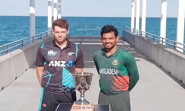 Bangladesh opt to bowl first against New Zealand In first t20i
